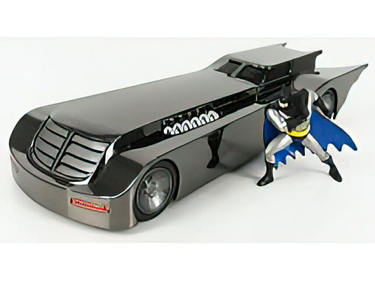 BATMAN - BATMOBILEバットマン バットモービル THE ANIMATED SERIES WITH BATMAN FIGURE "COMIC CON SPECIAL EDITION" 1992 - CHROME  /JADA  1/24 ミニカー