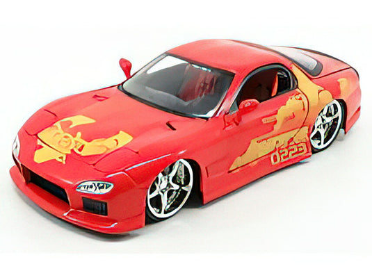 Orange Julius Mazda RX-7 ワイルドスピード (2009) ミニカー / JADA 1/24