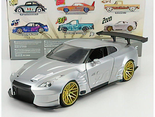 2009 ニッサン GT-R R35 Ben Sopra I Love the 2000s シルバー / JADA 1/24 ミニカー