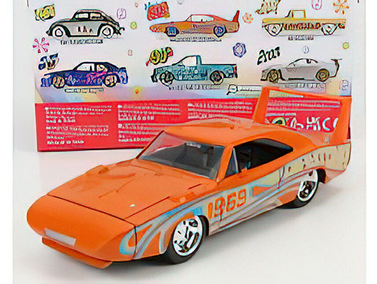 DODGE - CHARGER DAYTONA 1969 - I LOVE THE 60's - ORANGE /JADA 1/24ミニカー