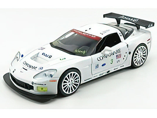 CHEVROLET - CORVETTE C6-R N 3 RACING 2005 O.BERETTA - O.GAVIN - WHITE  /JADA  1/24 ミニカー
