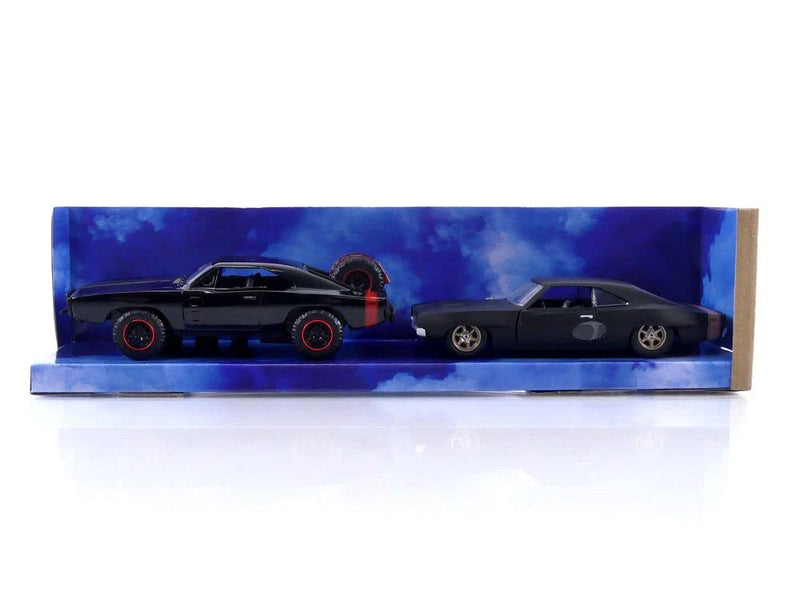 ギャラリービューアに画像をロードする, ワイルドスピード 1/32 Dom&#39;s Dodge Charger &amp; 1968 Dodge Charger WidebodyJada Toys  ミニカー
