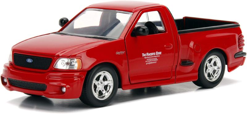 ギャラリービューアに画像をロードする, Jada Toys ワイルドスピード 1/24 ブライアン Ford F-150 SVT ライトニング Red 99574 ミニカー
