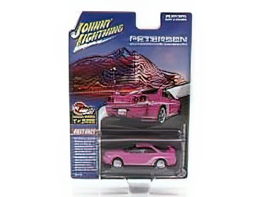 NISSAN - SKYLINEスカイライン GT-R (BNR34) COUPE 2000 - PINK /JOHNNY LIGHTNING 1/64 ミニカー