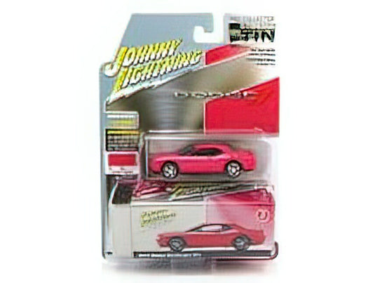 DODGE - CHALLENGER COUPE 2010 - PURPLE /JOHNNY LIGHTNING 1/64 ミニカー