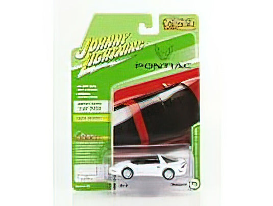 PONTIAC - TRANS AM COUPE 1995 - WHITE /JOHNNY LIGHTNING 1/64 ミニカー