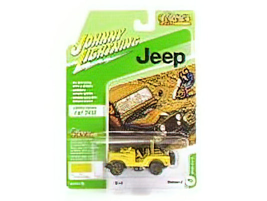JEEP - CJ-5 1963 - YELLOW /JOHNNY LIGHTNING 1/64 ミニカー