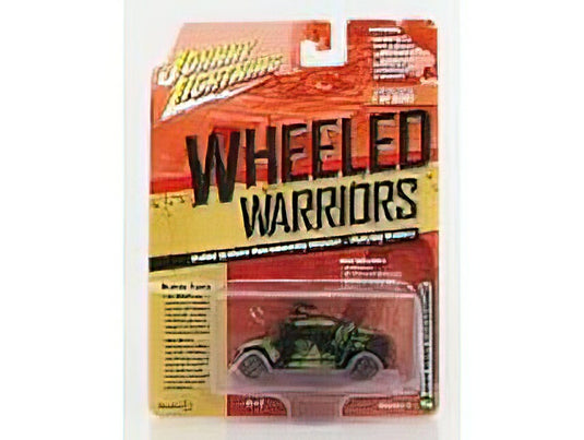 HUMMER - HUMVEE MILITARY 1996 - MILITARY CAMOUFLAGE /JOHNNY LIGHTNING 1/64 ミニカー