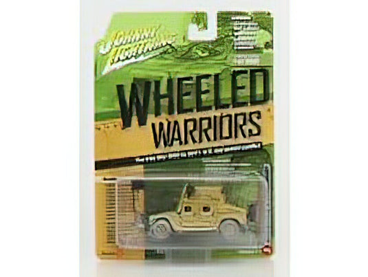 HUMMER - HUMVEE MILITARY 1996 - MILITARY DESERT SAND /JOHNNY LIGHTNING 1/64 ミニカー