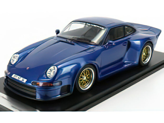 ポルシェ 911 (993) GT1 アルメラス 1994 ブルーメタリック ショーケース付き/ Kess-Model 1/18 ミニカー
