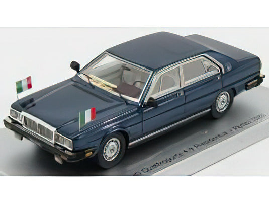 MASERATI  QUATTROPORTE 4.9 1983 - PRESIDENTIAL - PERTINI - TV SERIES - BLUE SERA MET/Kess-Model 1/43ミニカー