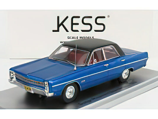 DODGE - PHOENIX 4-DOOR SEDAN 1968 - LIGHT BLUE MET BLACK /Kess-Model 1/43 ミニカー