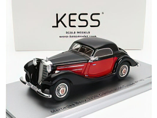 MERCEDES BENZベンツ 320N (W142) COMBINATION COUPE 1938 - BLACK RED/Kess-Model 1/43ミニカー