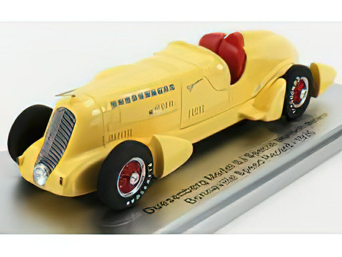 DUESENBERG - MODEL SJ SPECIAL MORMON METEOR BONNEVILLE SPEED-RECORD 1935 - YELLOW /Kess-Model 1/43 ミニカー