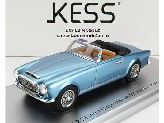 FERRARIフェラーリ 212 INTER sn0235EU CABRIOLET OPEN 1952 - LIGHT BLUE MET /Kess-Model 1/43 ミニカー