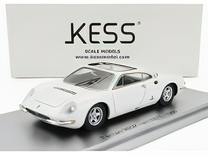 FERRARIフェラーリ 365P BERLINETTA SPECIALE - 3 SEATS - 3 POSTI - 1966 - WHITE /Kess-Model 1/43 ミニカー