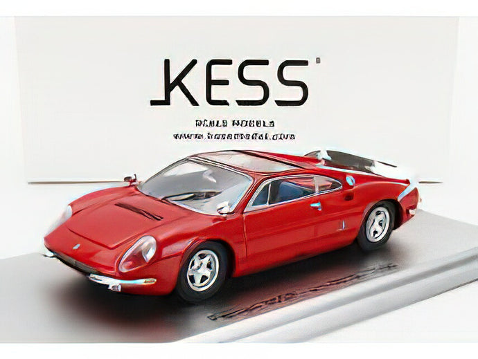 FERRARIフェラーリ 365P BERLINETTA SPECIALE - 3 SEATS - 3 POSTI - 1966 - RED /Kess-Model 1/43 ミニカー