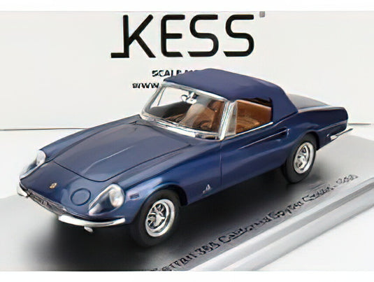 FERRARIフェラーリ 365 CALIFORNIA SPIDER CLOSED 1966 - BLUE /Kess-Model 1/43 ミニカー