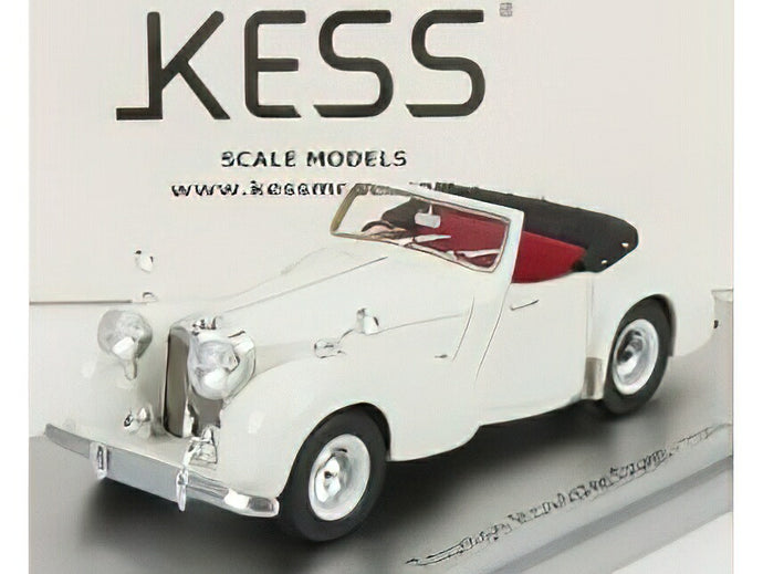 TRIUMPH - ROADSTER OPEN 1949 - WHITE /Kess-Model 1/43 ミニカー