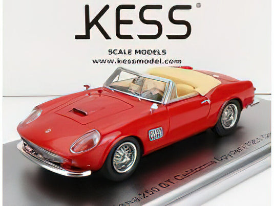 MODENA - 250GT CALIFORNIA SPIDER OPEN 1961 MOVIE - RED /Kess-Model 1/43 ミニカー