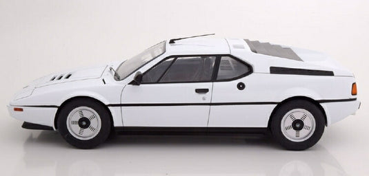 BMW M1 E26 1978 white Street /KK-SCALE 1/12 ミニカー