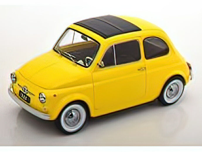 【予約】2023年発売予定FIAT - 500 1968 - YELLOW /KK SCALE 1/12 ミニカー