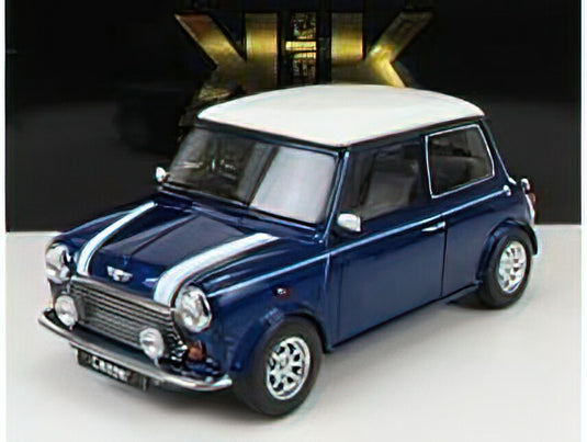 MINIミニ- COOPER RHD 1992 - BLUE MET WHITE /KK-SCALE 1/18 ミニカー