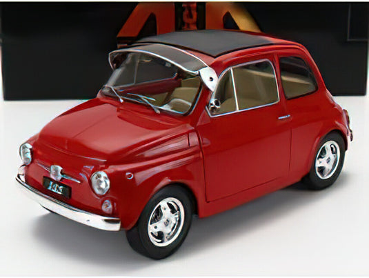 【予約】FIAT  500 F CUSTOM 1968 - RED/KK-SCALE 1/12ミニカー