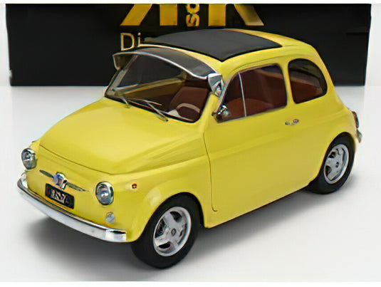 【予約】FIAT  500 F CUSTOM 1968 - YELLOW/KK-SCALE 1/12ミニカー