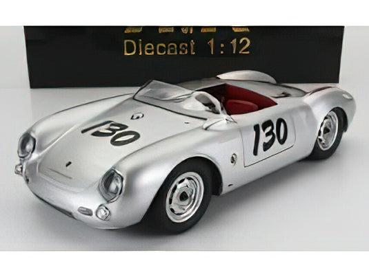 【予約】PORSCHE  550A SPIDER N 130 1956 JAMES DEAN - LITTLE BASTARD - SILVER/KK-SCALE 1/12ミニカー