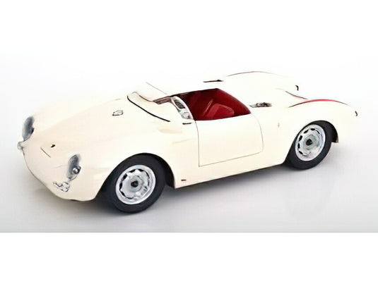 【予約】12月以降発売予定PORSCHEポルシェ 550A SPIDER 1953 - WHITE RED /KK-SCALE 1/12 ミニカー