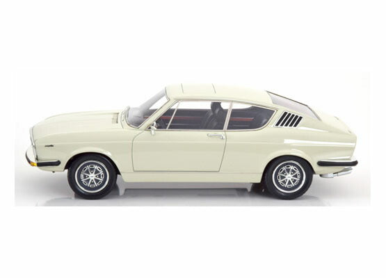 ギャラリービューアに画像をロードする, Audiアウディ 100 Coupe S 1970 white /KK-SCALE 1/18 ミニカー
