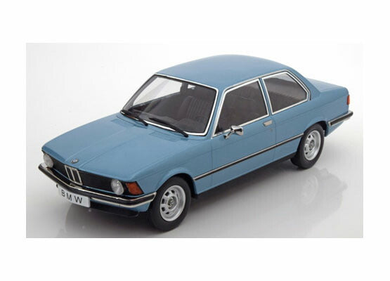 ギャラリービューアに画像をロードする, BMW 318i E21 1975 lightblue-metallic /KK-SCALE 1/18 ミニカー
