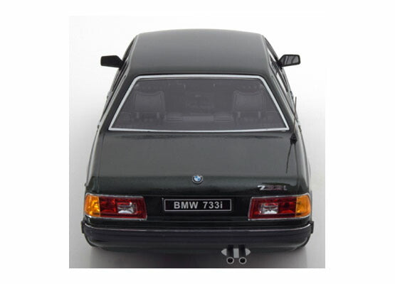 ギャラリービューアに画像をロードする, BMW 733i E23 1977 darkgreen-metallic /KK-SCALE 1/18 ミニカー
