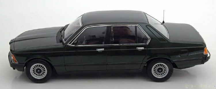 ギャラリービューアに画像をロードする, BMW 733i E23 1977 darkgreen-metallic /KK-SCALE 1/18 ミニカー
