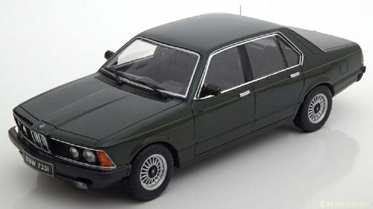 BMW 733i E23 1977 darkgreen-metallic /KK-SCALE 1/18 ミニカー