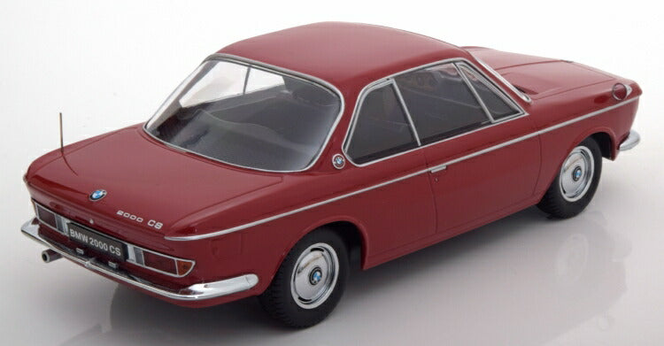 ギャラリービューアに画像をロードする, BMW 2000 CS Coupe 1965 darkred /KK-SCALE 1/18 ミニカー
