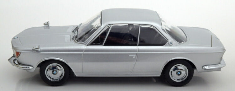 ギャラリービューアに画像をロードする, BMW 2000 CS Coupe 1965 silver /KK-SCALE 1/18 ミニカー
