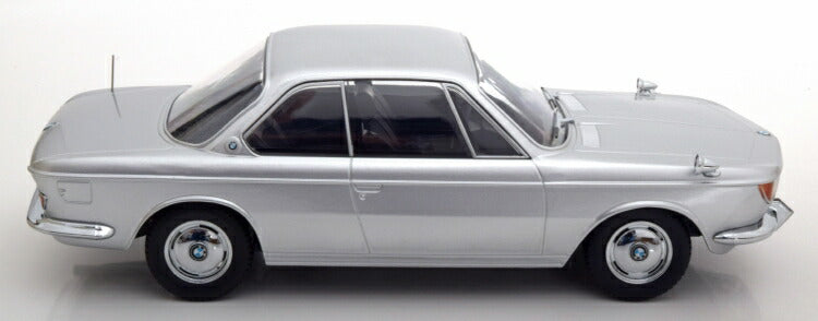 ギャラリービューアに画像をロードする, BMW 2000 CS Coupe 1965 silver /KK-SCALE 1/18 ミニカー
