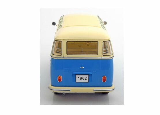 VWフォルクスワーゲン T1 Samba 1962 blue/creme /KK-SCALE 1/18 ミニカー