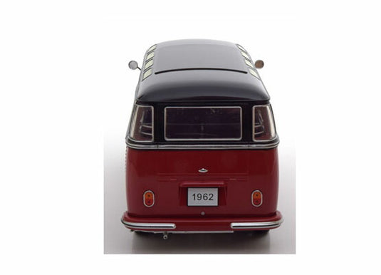 VW T1 Samba 1962 red/black /KK-SCALE 1/18 ミニカー