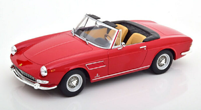 【予約】2022年2月以降発売予定FERRARI - 275 GTS PININFARINA SPIDER WITH REMOVABLE SOFT-TOP 1964 - RED　/KK SCALE 1/18 ミニカー 模型