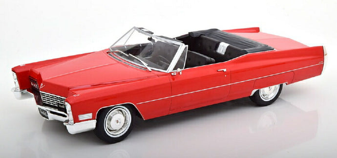 Cadillacキャデラック DeVille Convertible 1967 red /KK-SCALE 1/18 ミニカー