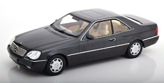 Mercedesメルセデスベンツ 600 SEC C140 1992 anthrazit /KK-SCALE 1/18 ミニカー