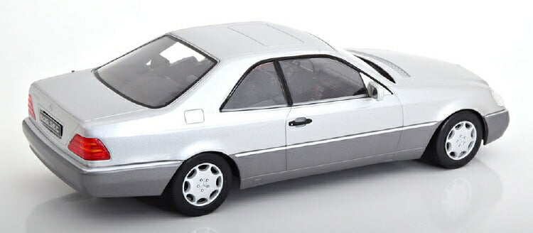 ギャラリービューアに画像をロードする, Mercedesメルセデスベンツ 600 SEC C140 1992 silver /KK-SCALE 1/18 ミニカー
