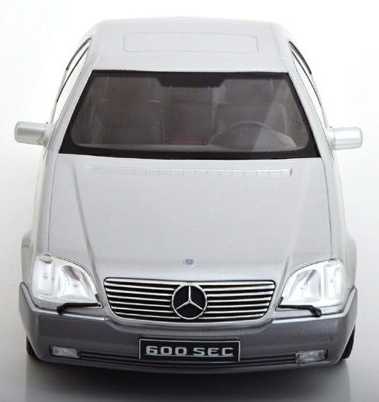 Mercedesメルセデスベンツ 600 SEC C140 1992 silver /KK-SCALE 1/18 ミニカー