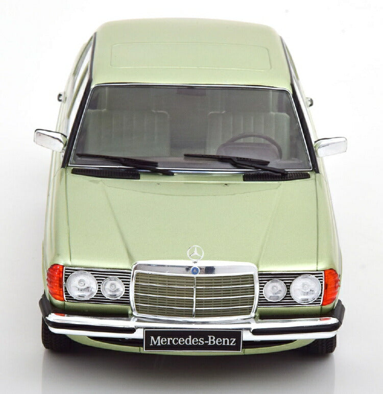 ギャラリービューアに画像をロードする, Mercedesメルセデス 280E W123 1977 lightgreen-metallic /KK-SCALE 1/18 ミニカー

