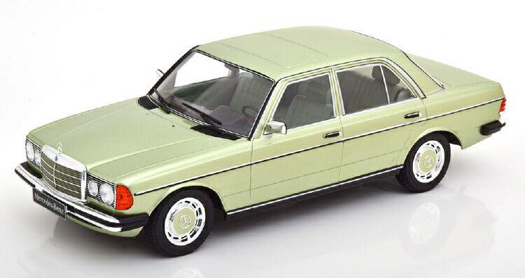 ギャラリービューアに画像をロードする, Mercedesメルセデス 280E W123 1977 lightgreen-metallic /KK-SCALE 1/18 ミニカー
