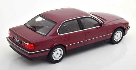 BMW - 7-SERIES 740i (E38) 1994 - DARK RED MET　/KK SCALE 1/18 ミニカー 模型