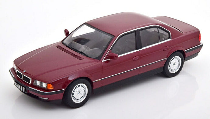 BMW - 7-SERIES 740i (E38) 1994 - DARK RED MET　/KK SCALE 1/18 ミニカー 模型